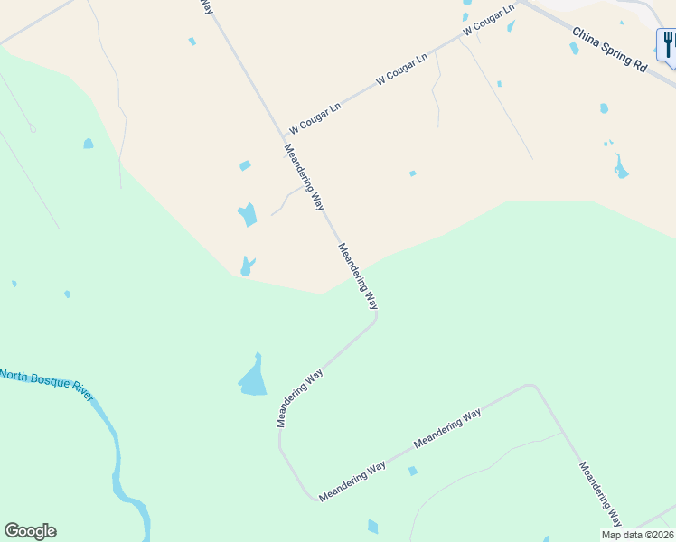 map of restaurants, bars, coffee shops, grocery stores, and more near 2139 Meandering Way in China Spring