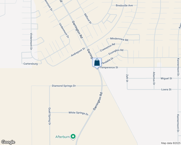 map of restaurants, bars, coffee shops, grocery stores, and more near 1301 Darrington Road in El Paso