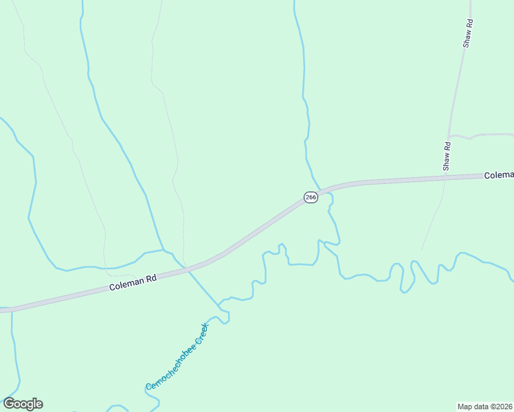 map of restaurants, bars, coffee shops, grocery stores, and more near 515 Coleman Road in Fort Gaines