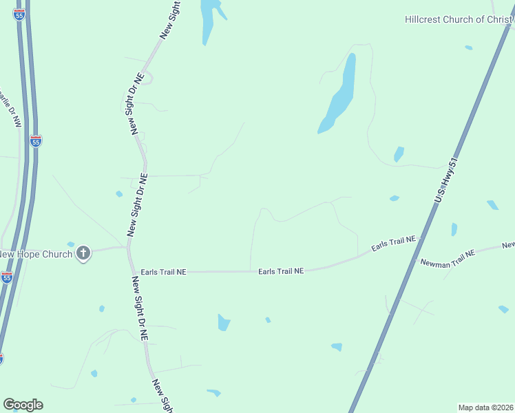 map of restaurants, bars, coffee shops, grocery stores, and more near in New Sight