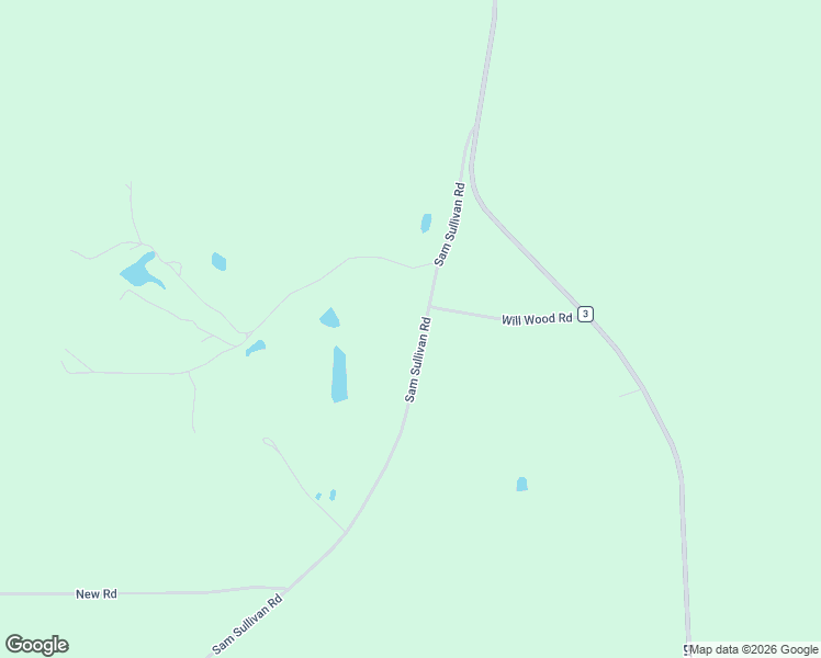 map of restaurants, bars, coffee shops, grocery stores, and more near 3133 Sam Sullivan Road in Millry