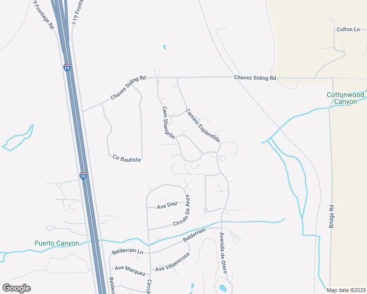 map of restaurants, bars, coffee shops, grocery stores, and more near 5 Camino De Media in Tubac
