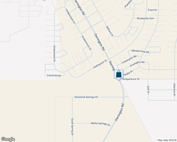 map of restaurants, bars, coffee shops, grocery stores, and more near Andrepont Street in Horizon City