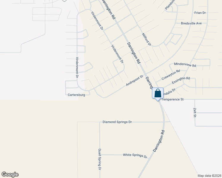 map of restaurants, bars, coffee shops, grocery stores, and more near Andrepont in Horizon City