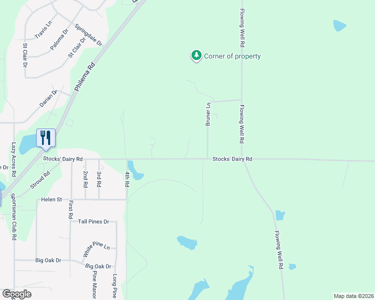 map of restaurants, bars, coffee shops, grocery stores, and more near 127 Bruner Lane in Leesburg