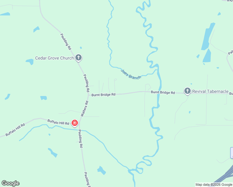 map of restaurants, bars, coffee shops, grocery stores, and more near Burnt Bridge Road in Ellisville