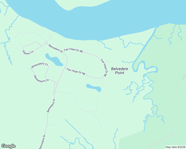 map of restaurants, bars, coffee shops, grocery stores, and more near 15 Fair Hope Drive Northeast in Townsend