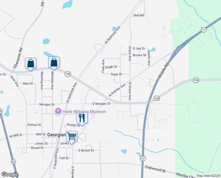 map of restaurants, bars, coffee shops, grocery stores, and more near in Chapman