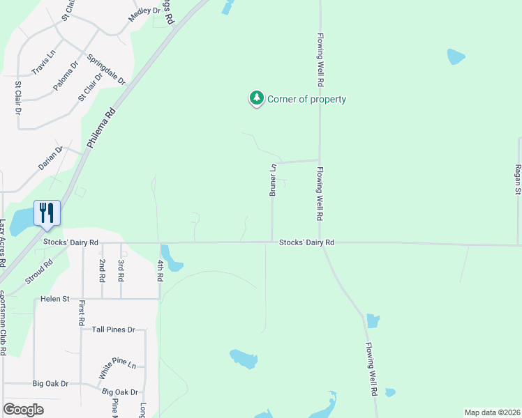 map of restaurants, bars, coffee shops, grocery stores, and more near 127 Bruner Lane in Leesburg