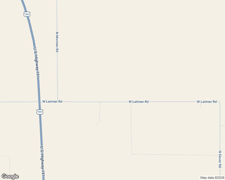 map of restaurants, bars, coffee shops, grocery stores, and more near 3700 West Latimer Road in Elfrida