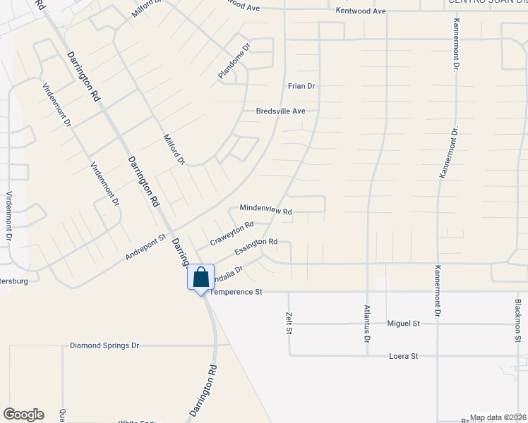 map of restaurants, bars, coffee shops, grocery stores, and more near Unnamed Road in El Paso