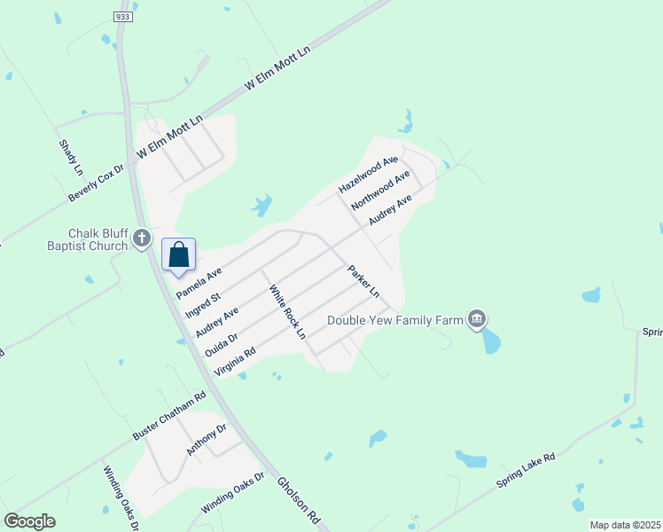 map of restaurants, bars, coffee shops, grocery stores, and more near 545 Ouida Dr in Waco