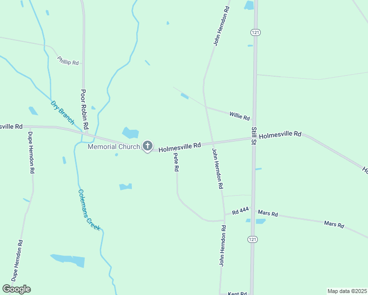 map of restaurants, bars, coffee shops, grocery stores, and more near 3644 Holmesville Road in Surrency