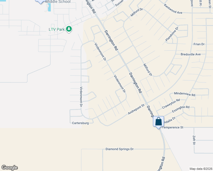map of restaurants, bars, coffee shops, grocery stores, and more near Unnamed Road in Horizon City