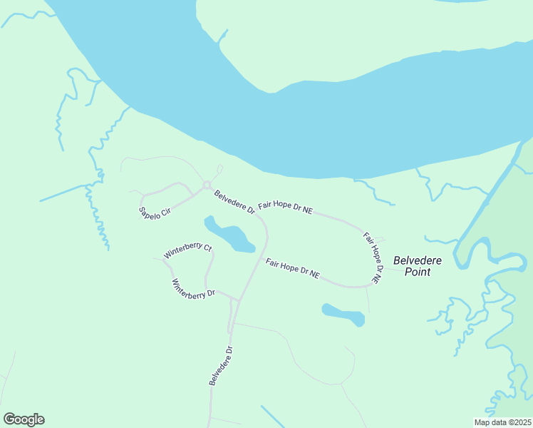 map of restaurants, bars, coffee shops, grocery stores, and more near 2003 Fair Hope Drive Northeast in Townsend