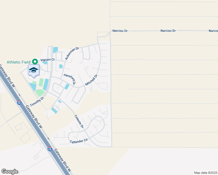 map of restaurants, bars, coffee shops, grocery stores, and more near 1496 Coronel Drive in Horizon City