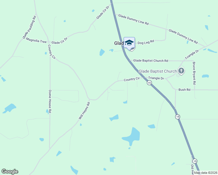 map of restaurants, bars, coffee shops, grocery stores, and more near 18 Yellow Brick Road in Ellisville