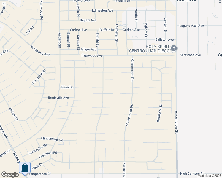 map of restaurants, bars, coffee shops, grocery stores, and more near Unnamed Road in El Paso