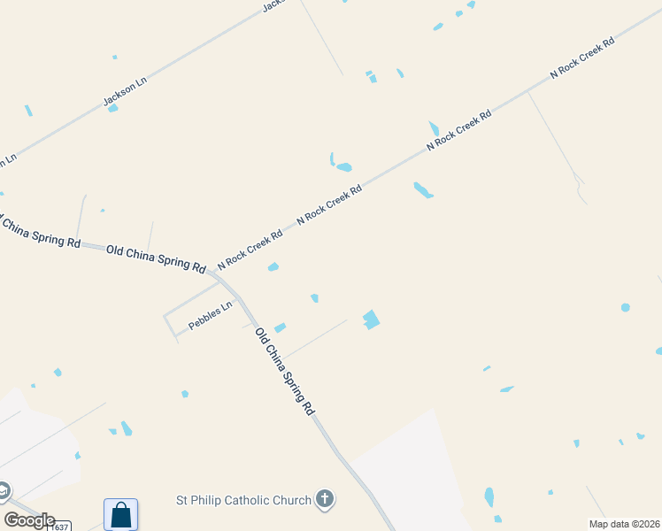 map of restaurants, bars, coffee shops, grocery stores, and more near 354 North Rock Creek Road in Waco