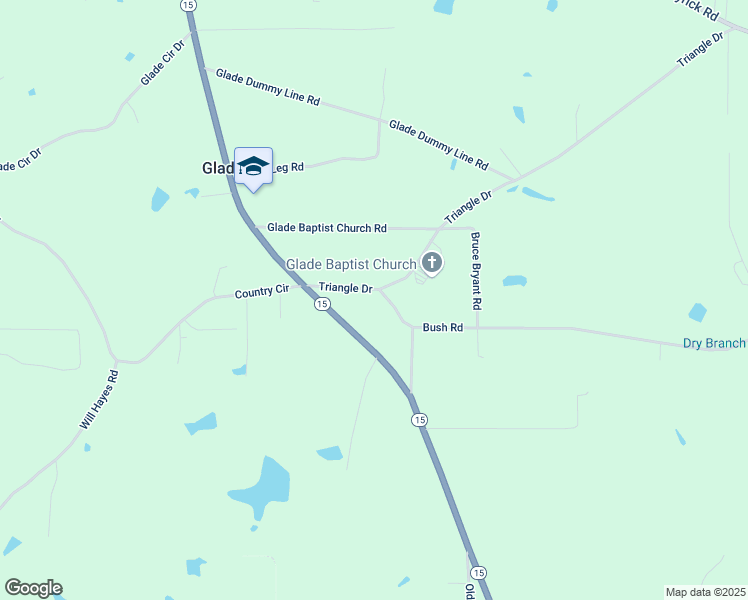 map of restaurants, bars, coffee shops, grocery stores, and more near 1072 Mississippi 15 in Laurel