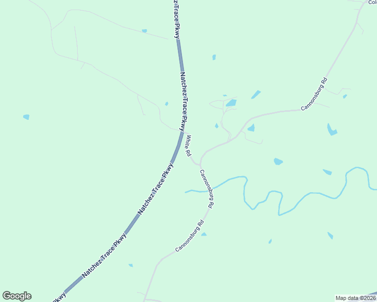 map of restaurants, bars, coffee shops, grocery stores, and more near 291 White Road in Natchez