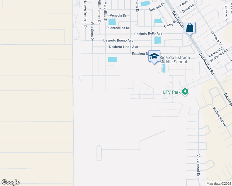 map of restaurants, bars, coffee shops, grocery stores, and more near 14332 Sabio Drive in Horizon City