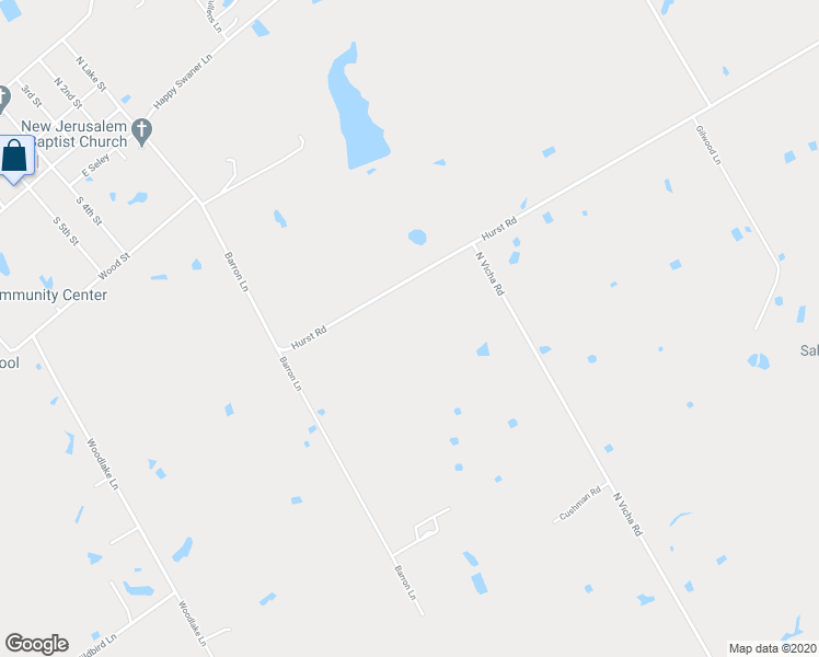 map of restaurants, bars, coffee shops, grocery stores, and more near 402 Hurst Road in Axtell