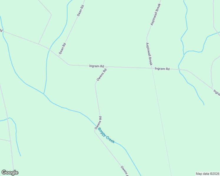 map of restaurants, bars, coffee shops, grocery stores, and more near 241 Owens Road in Odum