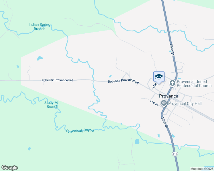 map of restaurants, bars, coffee shops, grocery stores, and more near 351 Par Road 635 in Robeline