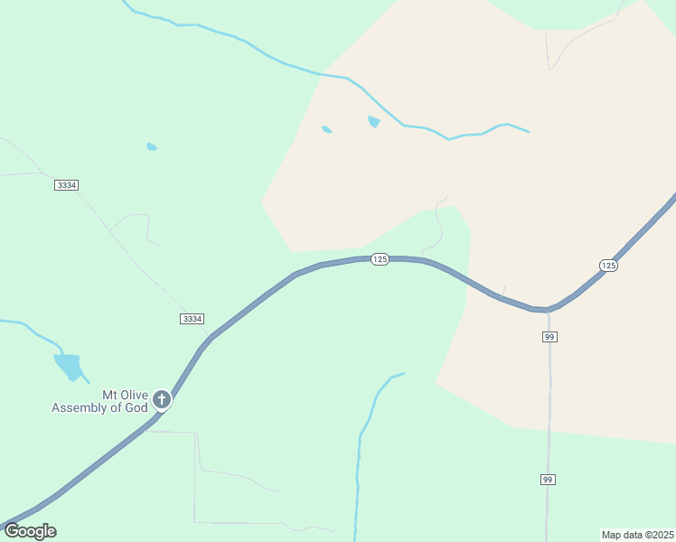 map of restaurants, bars, coffee shops, grocery stores, and more near 3286 Alabama 125 in Brundidge