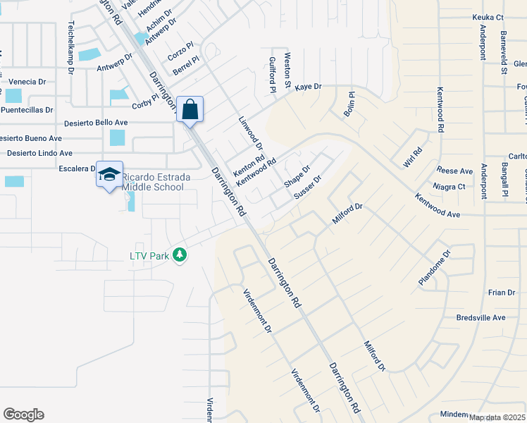 map of restaurants, bars, coffee shops, grocery stores, and more near 14717 Susser Drive in Clint