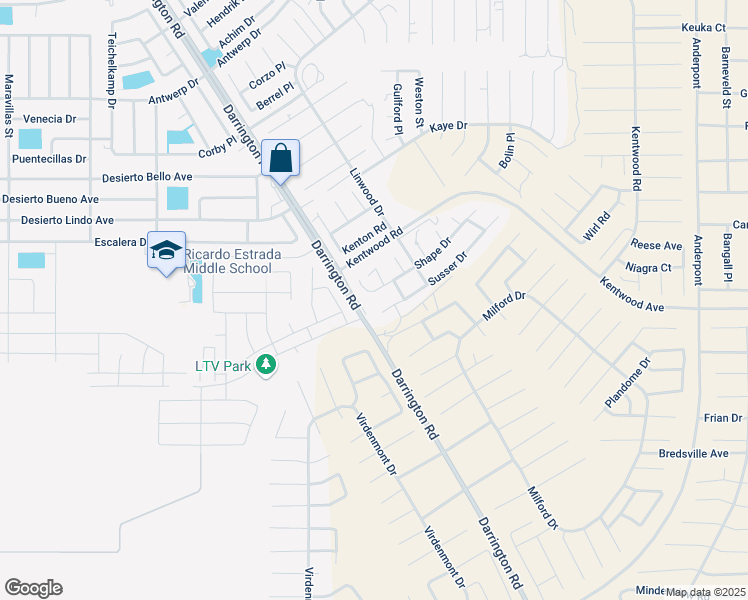 map of restaurants, bars, coffee shops, grocery stores, and more near 14717 Susser Drive in Clint
