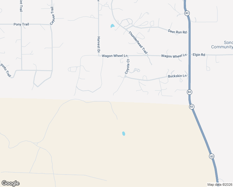 map of restaurants, bars, coffee shops, grocery stores, and more near 21 Coyote Court in Sonoita