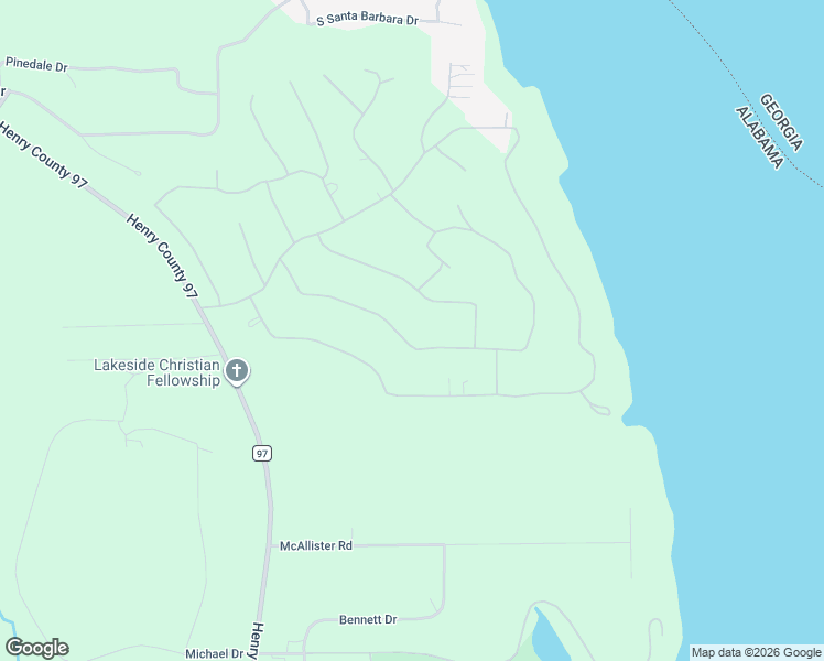 map of restaurants, bars, coffee shops, grocery stores, and more near 465 Timber Lane in Abbeville