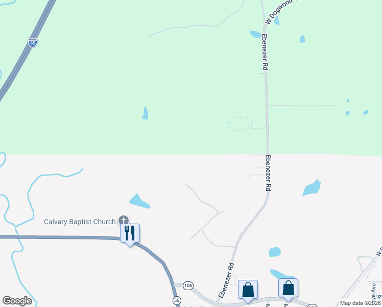 map of restaurants, bars, coffee shops, grocery stores, and more near in Georgiana