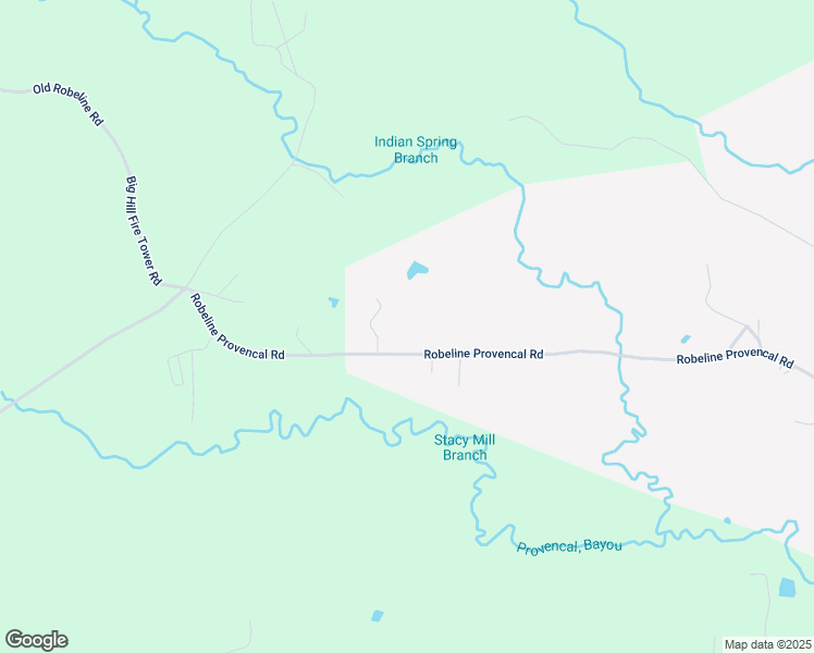 map of restaurants, bars, coffee shops, grocery stores, and more near 614 South Boulevard in Robeline
