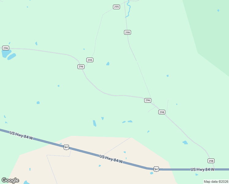 map of restaurants, bars, coffee shops, grocery stores, and more near 180 County Road 296 in Oakwood
