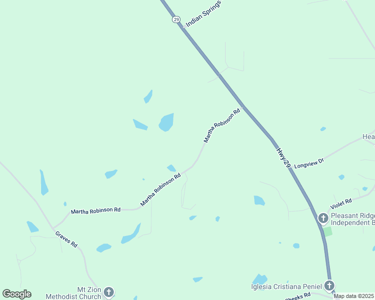 map of restaurants, bars, coffee shops, grocery stores, and more near 189 Martha Robinson Road in Ellisville