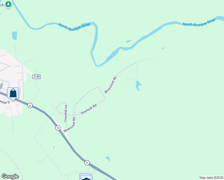 map of restaurants, bars, coffee shops, grocery stores, and more near 778 Rivercrest Road in Valley Mills