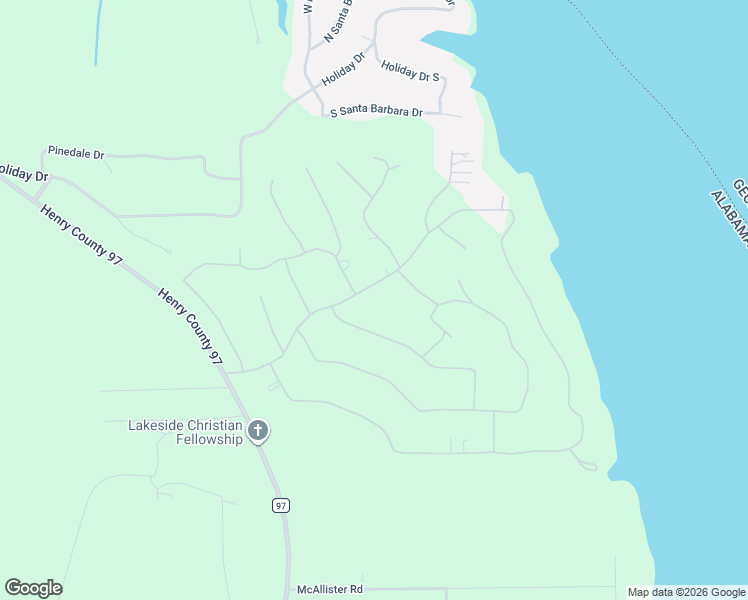 map of restaurants, bars, coffee shops, grocery stores, and more near 550 Forest Boulevard in Abbeville
