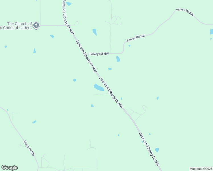 map of restaurants, bars, coffee shops, grocery stores, and more near 3004 Jackson Liberty Drive Northwest in Wesson