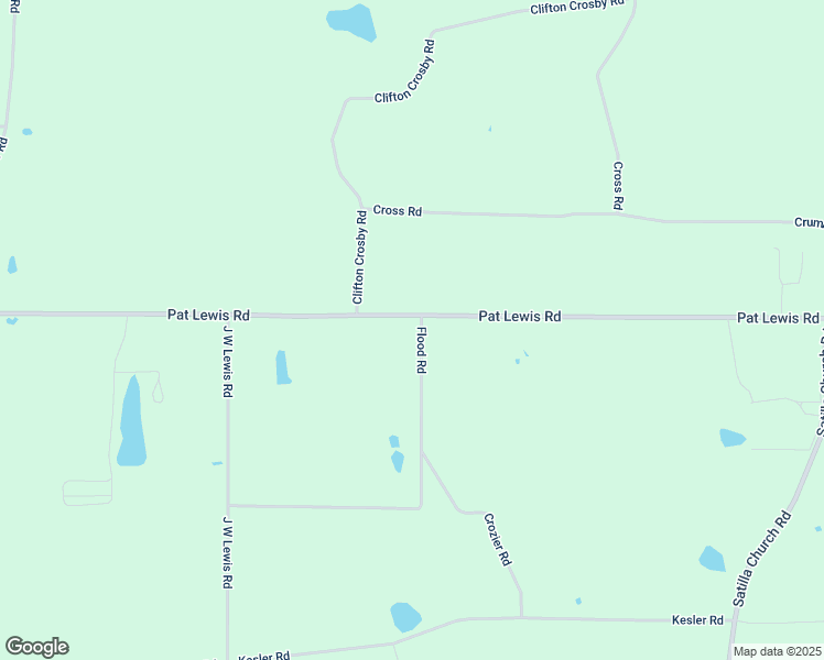 map of restaurants, bars, coffee shops, grocery stores, and more near 1910 Pat Lewis Road in Baxley