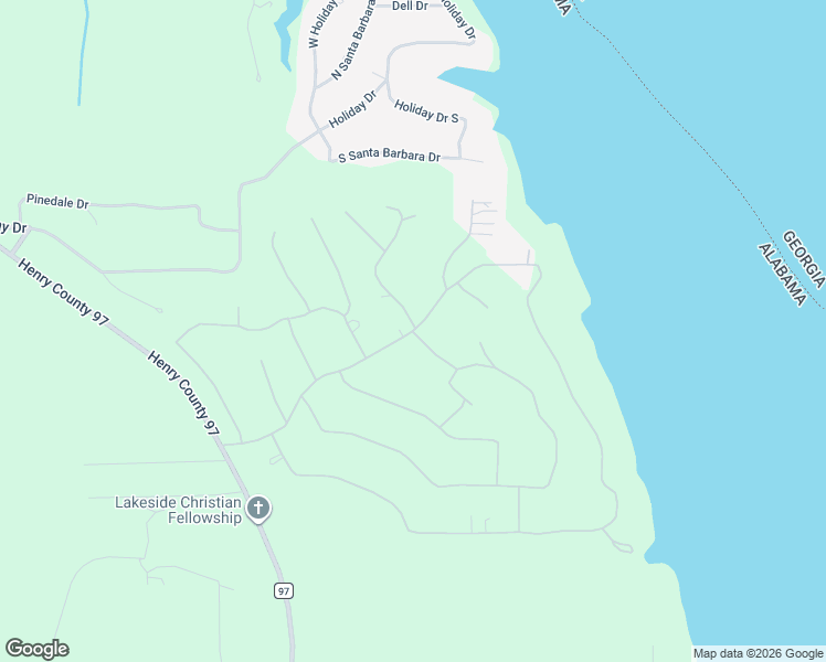 map of restaurants, bars, coffee shops, grocery stores, and more near 609 Forest Boulevard in Abbeville