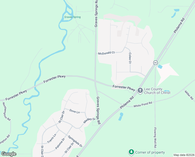 map of restaurants, bars, coffee shops, grocery stores, and more near 1187 Graves Springs Road in Leesburg