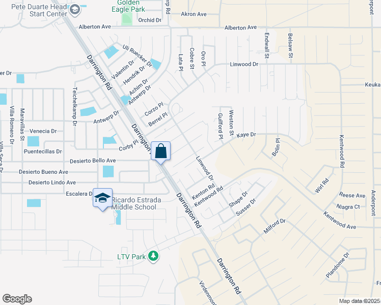 map of restaurants, bars, coffee shops, grocery stores, and more near 954 Travelo Road in Clint