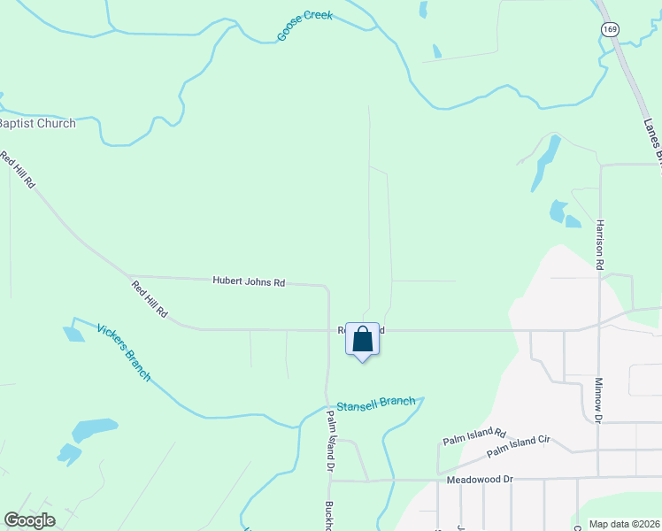 map of restaurants, bars, coffee shops, grocery stores, and more near 275 Woods Farm Road in Jesup