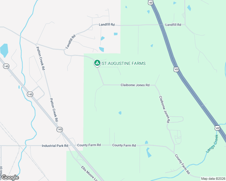 map of restaurants, bars, coffee shops, grocery stores, and more near 129-181 Claiborne Jones Road in Waynesboro