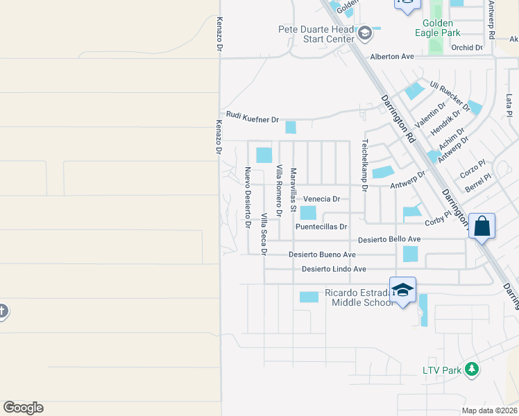 map of restaurants, bars, coffee shops, grocery stores, and more near 741 Villa Seca Drive in Horizon City