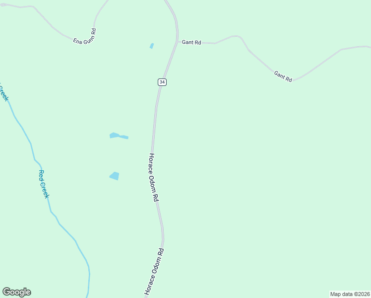 map of restaurants, bars, coffee shops, grocery stores, and more near 2142 Horace Odom Road in Millry