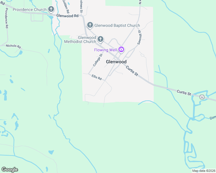map of restaurants, bars, coffee shops, grocery stores, and more near 101-137 Sawmill Street in Glenwood